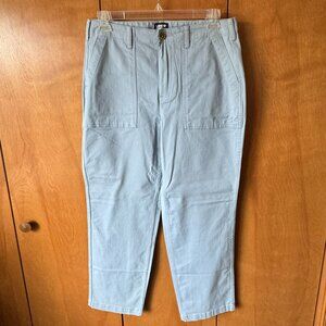 Lands End Women's High Rise Chino Utility Straight Leg Pants